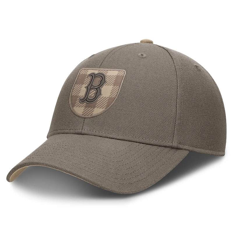 Men's Nike Brown Boston Red Sox Statement Rise Adjustable Hat