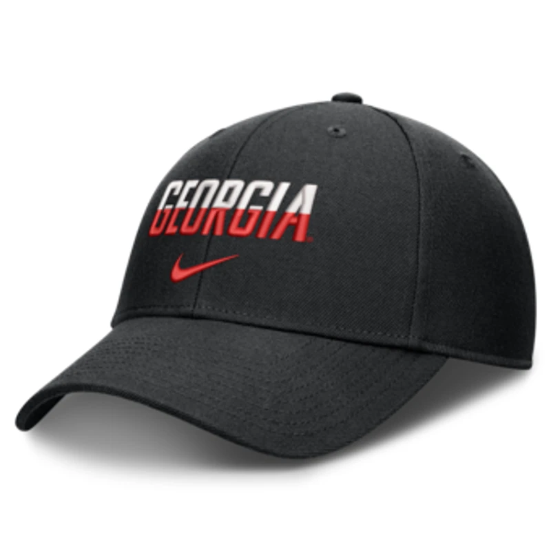 Unisex Nike Black Georgia Bulldogs 2026 On-Field Gameday Rise Adjustable Hat