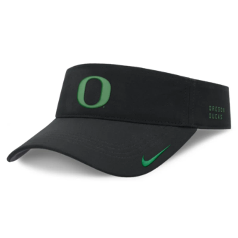 Unisex Nike Black Oregon Ducks 2026 On-Field Ace Adjustable Visor