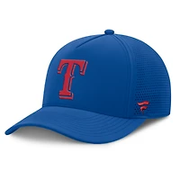 Men's Fanatics Royal Texas Rangers Perforated Adjustable Hat