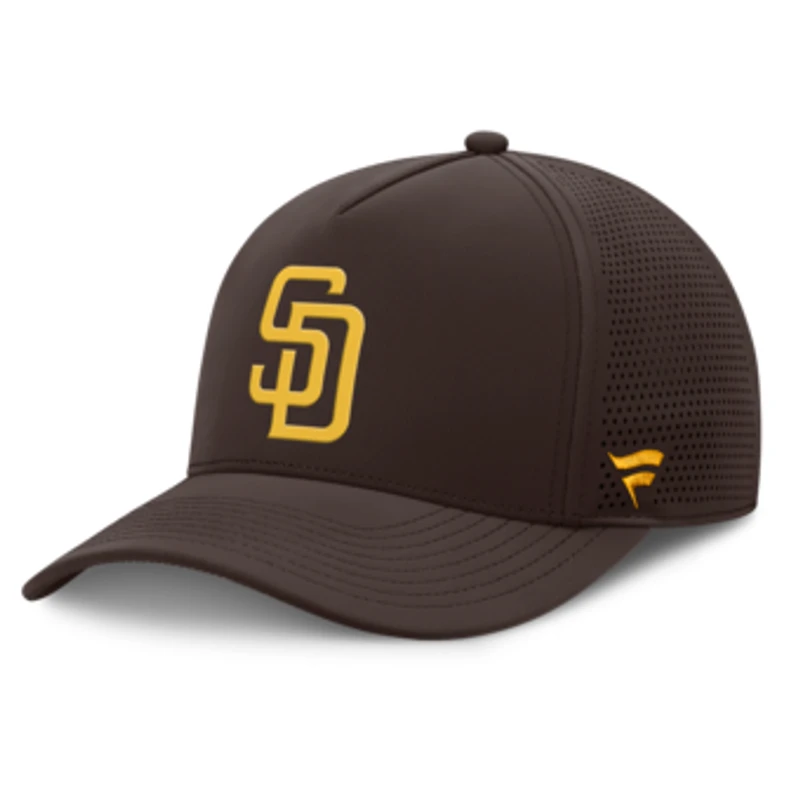 Men's Fanatics Brown San Diego Padres Perforated Adjustable Hat