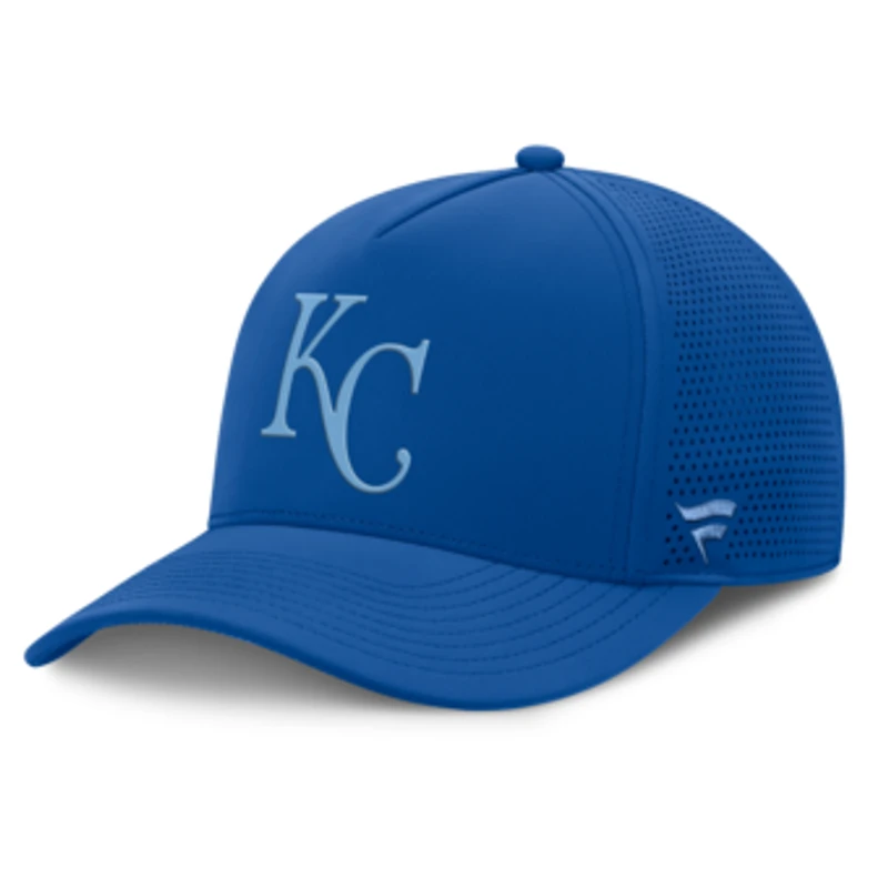 Men's Fanatics Royal Kansas City Royals Perforated Adjustable Hat