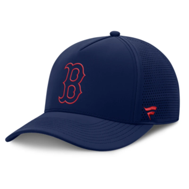 Men's Fanatics Navy Boston Red Sox Perforated Adjustable Hat