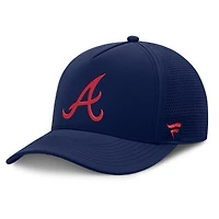 Men's Fanatics Navy Atlanta Braves Perforated Adjustable Hat