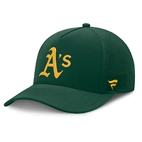 Men's Fanatics Dark Green Athletics Perforated Adjustable Hat