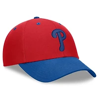 Men's Fanatics Red Philadelphia Phillies Leadoff Adjustable Hat