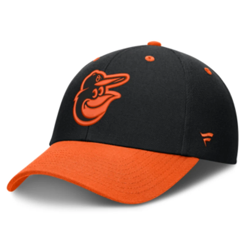 Men's Fanatics Black Baltimore Orioles Leadoff Adjustable Hat