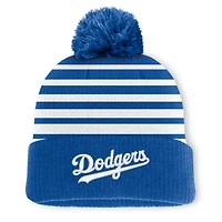 Men's Fanatics Royal Los Angeles Dodgers Gradual Knit Hat with Pom