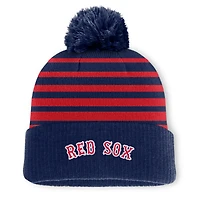 Men's Fanatics Navy Boston Red Sox Gradual Knit Hat with Pom