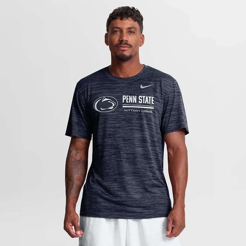 Men's Nike Navy Penn State Nittany Lions Sideline Velocity Dri-FIT T-Shirt