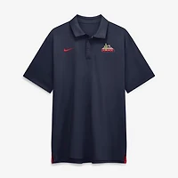 Men's Nike Navy Arizona Wildcats 2026 Sideline Tour Dri-FIT Polo