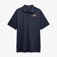 Men's Nike Navy Arizona Wildcats 2026 Sideline Tour Dri-FIT Polo