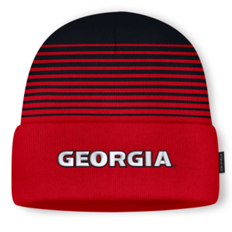 Unisex Nike Red/Black Georgia Bulldogs On-Field Utility Knit Hat