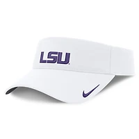 Unisex Nike White LSU Tigers 2026 On-Field Ace Adjustable Visor