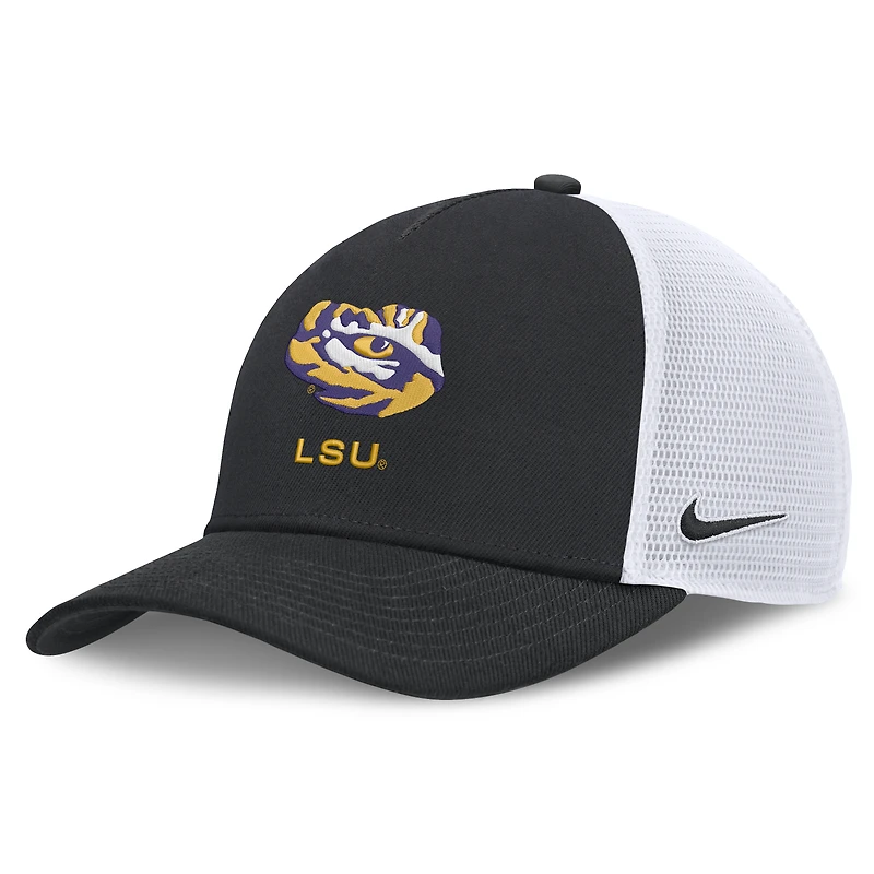 Unisex Nike Black LSU Tigers 2026 On-Field Gameday Trucker Hat