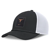 Unisex Nike Black Texas Longhorns 2026 On-Field Gameday Rope Trucker Adjustable Hat