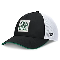 Men's Fanatics  Black Notre Dame Fighting Irish 5-Panel Matter Flex Hat