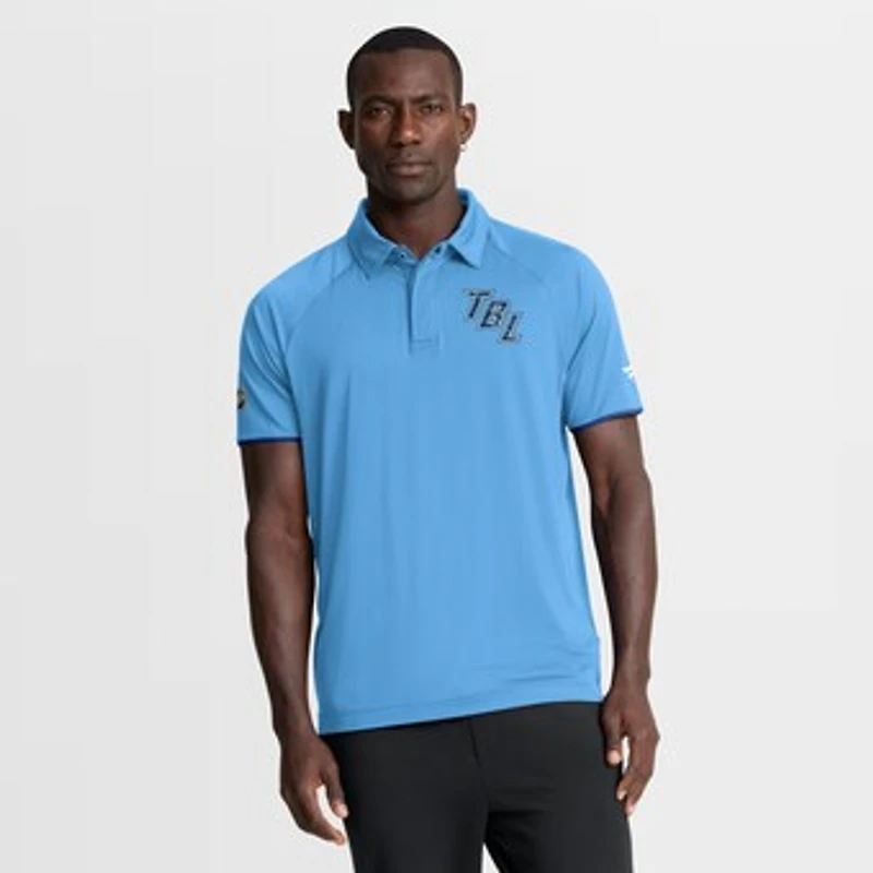 Men's Fanatics Light Blue Tampa Bay Lightning 2026 NHL Stadium Series Authentic Pro Polo