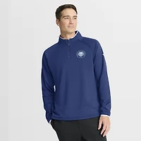 Men's Fanatics Blue Tampa Bay Lightning 2026 NHL Stadium Series Authentic Pro Quarter-Zip Pullover