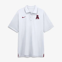 Men's Nike White Alabama Crimson Tide 2026 Sideline Tour Dri-FIT Polo