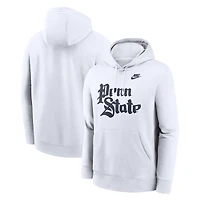 Men's Nike White Penn State Nittany Lions Vault Club Hoodie