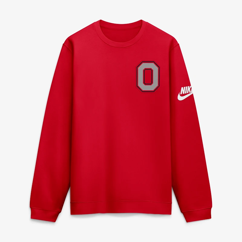 Men's Nike Scarlet Ohio State Buckeyes Legacy Sweatshirt