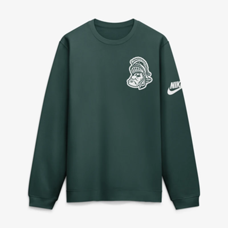 Men's Nike Green Michigan State Spartans Legacy Sweatshirt