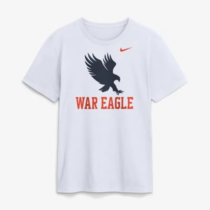 Men's Nike White Auburn Tigers Primetime Logo Mantra T-Shirt