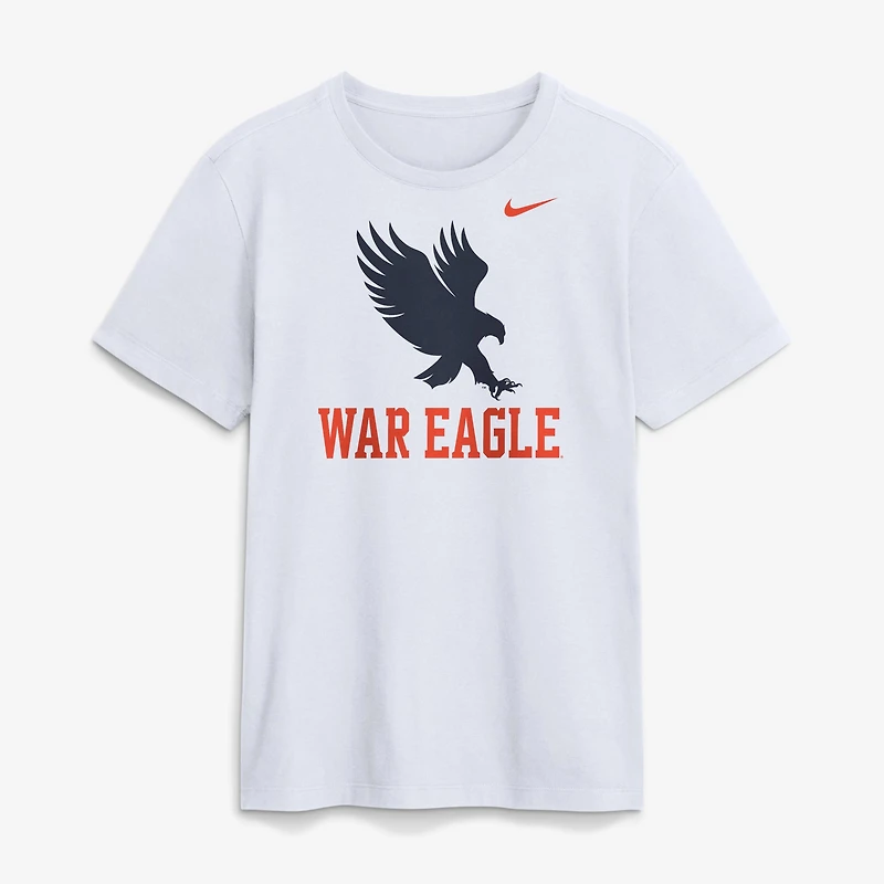 Men's Nike White Auburn Tigers Primetime Logo Mantra T-Shirt