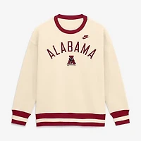 Women's Nike  Natural Alabama Crimson Tide Legacy Pullover Sweatshirt