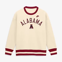 Women's Nike  Natural Alabama Crimson Tide Legacy Pullover Sweatshirt