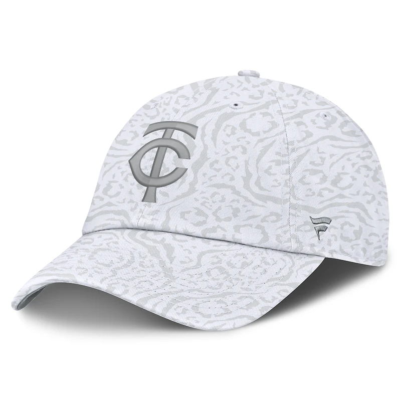 Women's Fanatics White Minnesota Twins Umbra Adjustable Hat