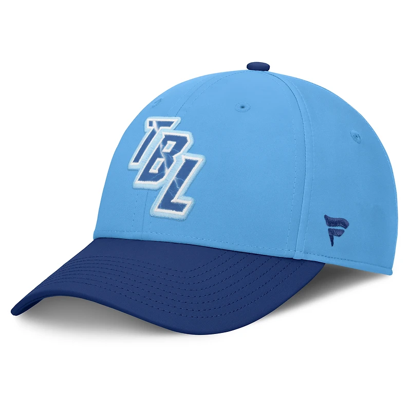 Men's Fanatics Light Blue/Blue Tampa Bay Lightning 2026 NHL Stadium Series Authentic Pro Quick Release Adjustable Hat