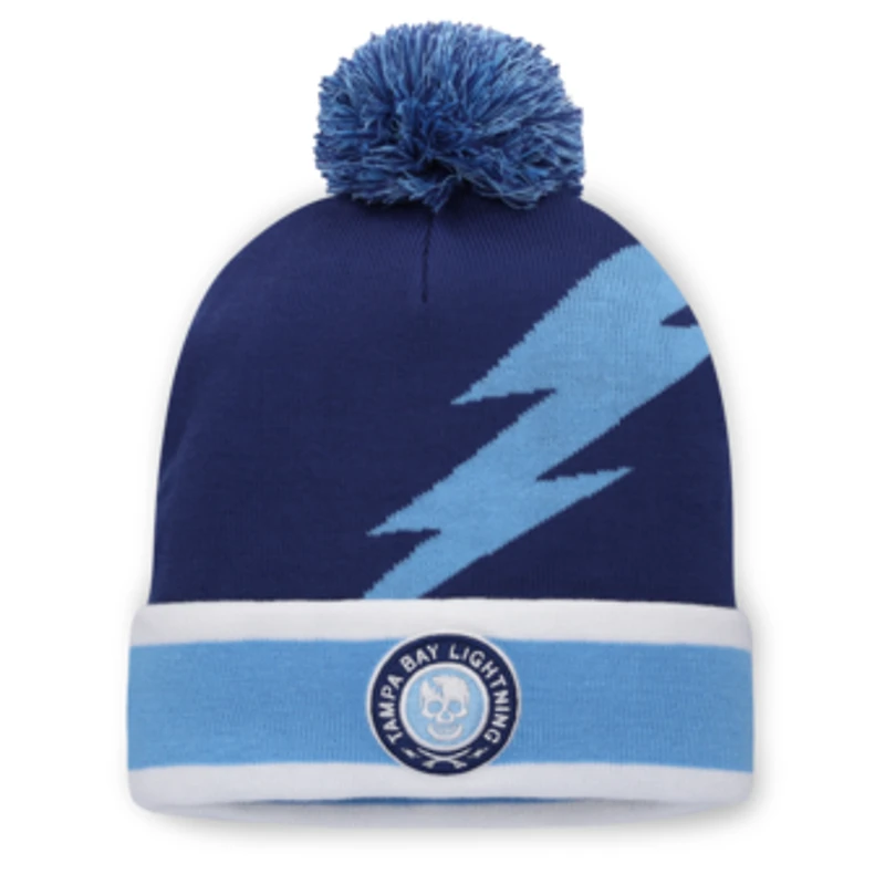 Men's Fanatics  Blue Tampa Bay Lightning 2026 NHL Stadium Series Authentic Pro Cuffed Knit Hat with Pom