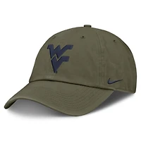 Unisex Nike  Olive West Virginia Mountaineers Primetime Club Adjustable Hat