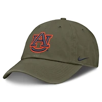 Unisex Nike  Olive Auburn Tigers Primetime Club Adjustable Hat