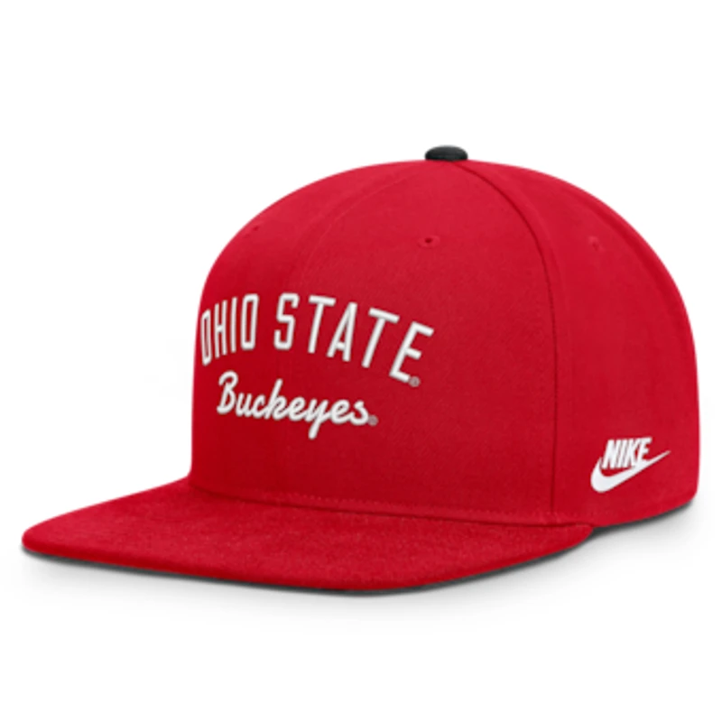 Men's Nike Scarlet Ohio State Buckeyes Legacy Snapback Hat