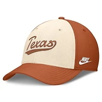 Men's Nike  Natural/Texas Orange Texas Longhorns Legacy Swooshflex Dri-FIT Hat