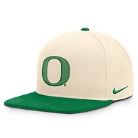 Unisex Nike  Natural/Green Oregon Ducks Campus Prep Snapback Hat