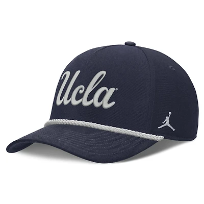 Unisex Jordan Brand Navy UCLA Bruins Rope Rise Adjustable Hat