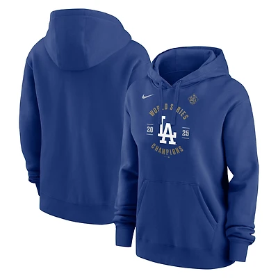 Women's Nike  Royal Los Angeles Dodgers 2025 World Series Champions Home Plate Hoodie