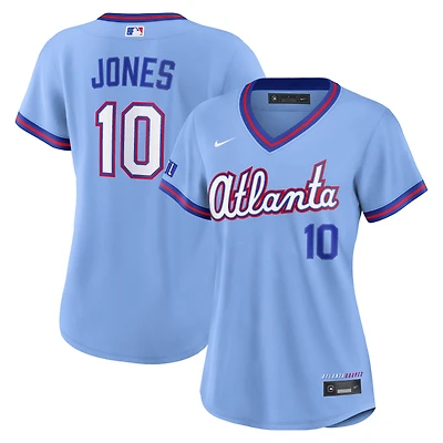 Women's Nike Chipper Jones Powder Blue Atlanta Braves 2026 City Connect Stadium Jersey