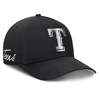Men's Nike Black Texas Rangers Rise Dri-FIT A-Frame Adjustable Hat