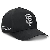 Men's Nike Black San Francisco Giants Rise Dri-FIT A-Frame Adjustable Hat