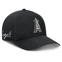 Men's Nike Black Los Angeles Angels Rise Dri-FIT A-Frame Adjustable Hat