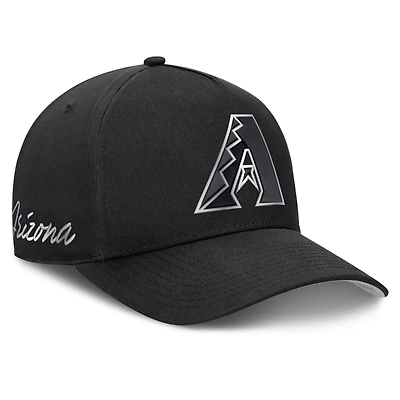 Men's Nike Black Arizona Diamondbacks Rise Dri-FIT A-Frame Adjustable Hat