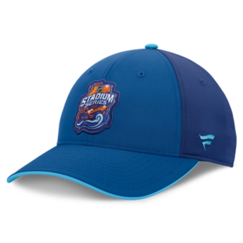 Men's Fanatics  Blue 2026 NHL Stadium Series Authentic Pro Adjustable Trucker Hat