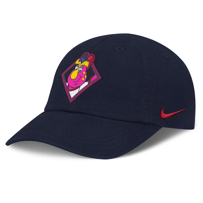 Infant Nike Navy Cleveland Guardians Mascot Club Flex Hat