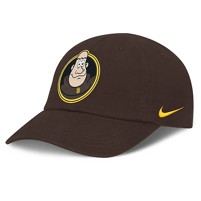 Toddler Nike Brown San Diego Padres Mascot Club Adjustable Hat