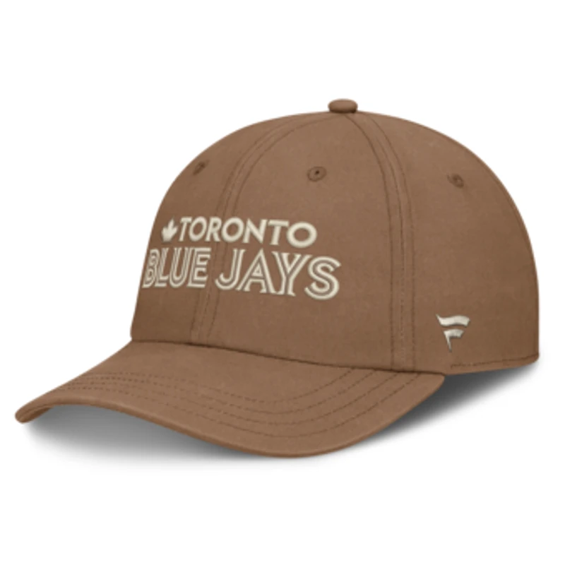 Men's Fanatics Brown Toronto Blue Jays Level Up Herth Adjustable Hat